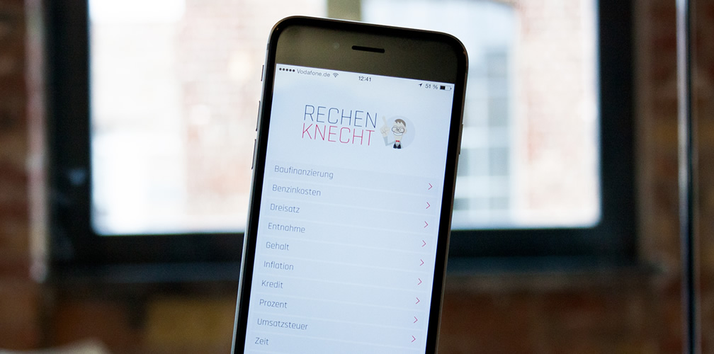 Smartphone Rechnerübersicht Rechenknecht